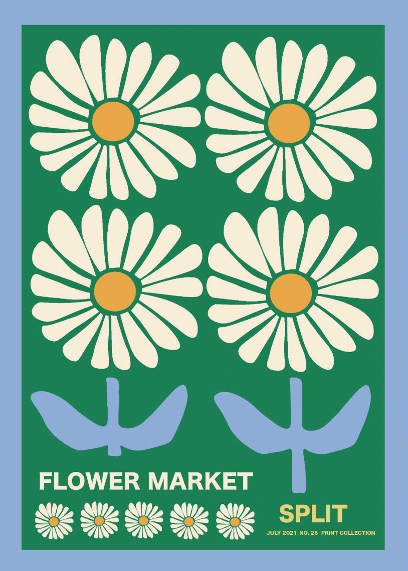 Flower Market A5 Prints by Astrid Wilson (10 Styles) – Hands